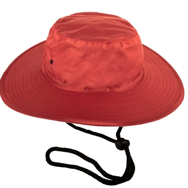 Red Cricket Hat Oxford Nylon (No Fading)