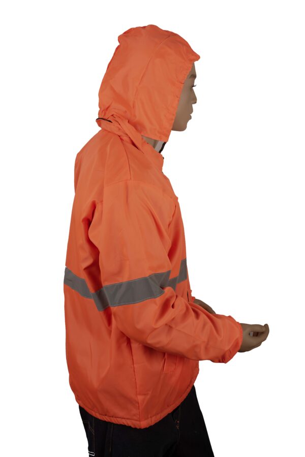 Windbreaker Jacket Reflective Orange