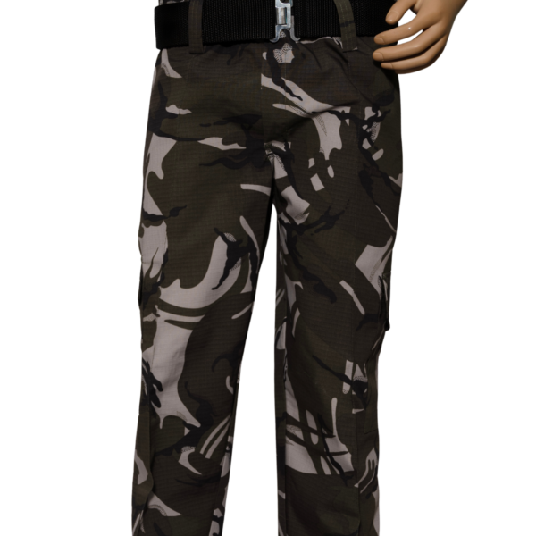 Camo Green/Black Pants